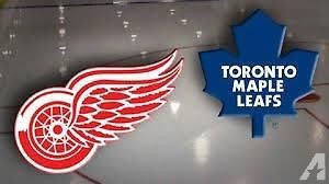 Toronto Maple Leafs vs. Detroit Red Wings ***4 Seats in a Row***