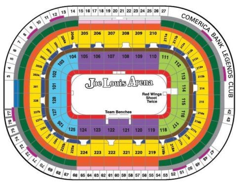 Detroit Red Wings Games available - many key games avail