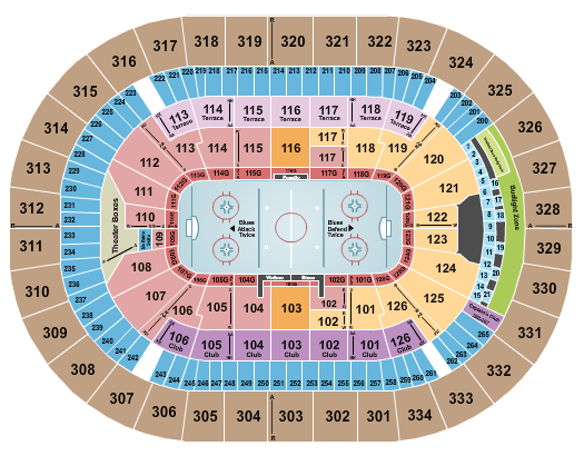 NHL Western Conference First Round: St. Louis Blues vs. TBD - Home Game 3 (Date: