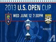 RSL vs Charleston Battery in U.S. Open Cup Real Salt Lake Tickets June 12th