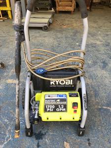 Ryobi Electric Pressure Washer 1700PSI 1.2 GPM (Olive Branch)