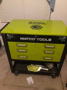 Matco limited edition rat fink tool cart and tools (Oshkosh)