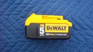 Dewalt 5.0 Batteries (Levittown PA)