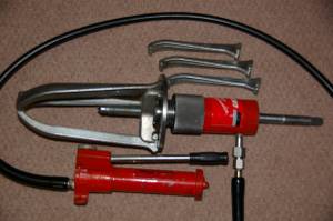 Snap on Puller, Hydraulic, 3-Jaw, 10-Ton automotive bearing gear HYD
