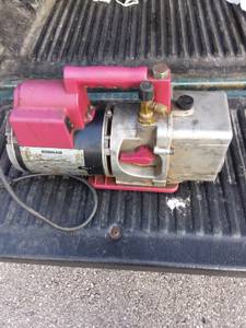 Robinar, vacuum pump. (Vinton)