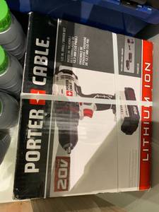 Porter cable cordless drill charger and batteries (Olive branch)