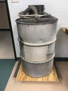 Dayton Industrial Wet/Dry Vacuum Head w/Barrel and Custom Cleanout (Camden)