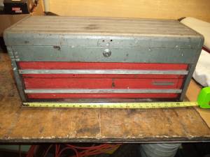 Vintage Craftsman 2 drawer Tool Box 25