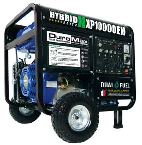 NEW DuroMax 10000 Watt Hybrid Dual Fuel Portable Gas Propane Generator (Lebanon