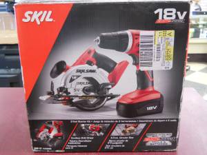 18v Cordless Drill and Circular Saw Set Skil 18 Volt (2135 Eakin Rd