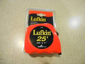 Cooper Tools Lufkin 25 Ft Tape Measure NEW (Yorkville)