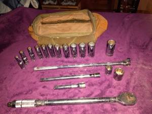 1/2 11 piece Deep Socket Set (ASE) (Inaianpolis)