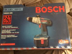 Brand New 24v Bosh Blue Core Cordless Hammer Drill Still in the Box (Columbus)