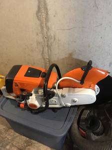 New Stihl TS700 cut off concrete saw