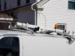 Dual side Ladder Rack for GM Express Van (Worcester, MA)