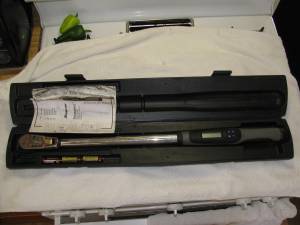 1/2 '' Snap-On TechAngle Digital-flex head 12.5-250 Lb tech wrench (E.