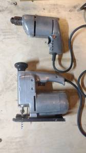 Vintage Craftsman Drill & Sabre Saw (Swampscott)