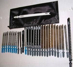 T handle Jig/Scroll saw blades. (30) NEW (Twin Lake)