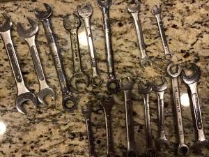 Miscellaneous US & Metric Wrenches (Gambrills/ Crofton area)
