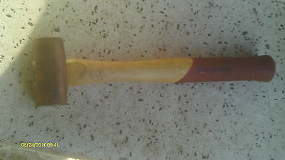 Nice Temco Copper 1 Pound # 1 Hammer with Sure Grip Coating