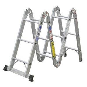 Werner 16' Aluminum Multi Position Articulated Ladder (Corydon, IN)