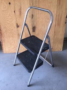 Tricam 2-step Industrial heavy duty folding ladder stool (Dayton)