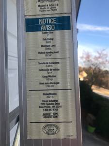 Husky 8 ft Ladder (Union City)