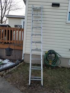 Werner 13ft to 20ft extension aluminum ladder (winona)