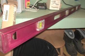 NIB 4 foot Johnson aluminum level (Kalispell)