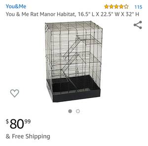 Multi-level Rat Cage