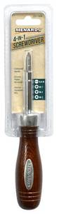 Screwdriver 4 in 1 wood handle (n muskegon)