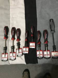 SEARS CRAFTSMAN PRO SCREWDRIVERS - NEW - NEVER USED (holbrook)