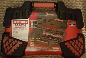 Craftsman MACH 83 pc Socket Set (160 MSRP on sears) (Bexley)