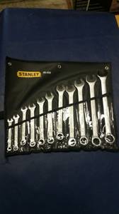 NEW: Stanley 11 pc Combination Wrench Set SAE (Concord)