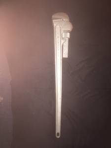 Wrench- RIDGID 36 inch pipe wrench (Willow grove, Pa.)