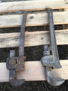 OLD PIPE WRENCHES~~ (Stevensville)