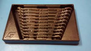Snap-on 10-19mm speed open end w/ ratcheting box wrench set snapon (20202 N 7th