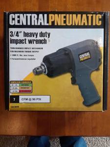 CENTRAL PNEUMATIC AIR WRENCH (ADA or DILWORTH)