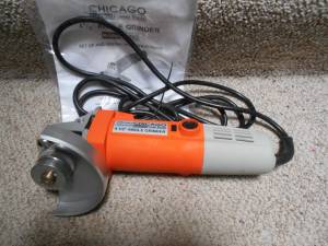 NEW CHICAGO 4 1/2 ELECTRIC GRINDER (NE Springfield)