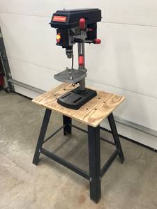 Drill Press and Metal Stand (Kalispell)