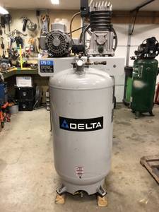 2 stage air compressor. 80 gallon