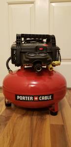 NEW Porter cable air compressor 6 gallon pancake (STERLING VA)