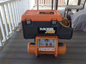 RIDGID air compressor (boston)
