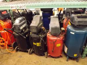 Air Compressors: 6 - 30 Gallons Gas and Electric (East Columbus)