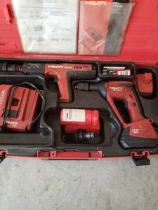 Hilti powder actuated tool and xbt 4000-a drill and charger kit (Texas City)