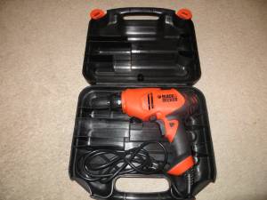 Black&Decker electric drill (woodstock)