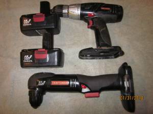 Craftsman C3 19.2 Volt Right Angle Drill plus Bonus drill (Lawrence)