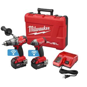 NEW Milwaukee M18 Fuel Hammer Drill & Impact Driver Kit ONE-KEY