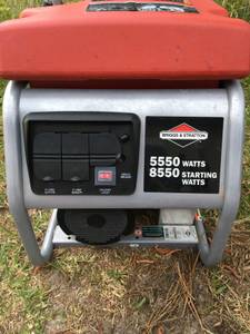 Briggs & Stratton 5550 Watt Generator (Lake Placid)