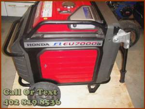 Sale+ Honda+ U-E-7-0-0-0-IS +Generator, electric start & good looksss